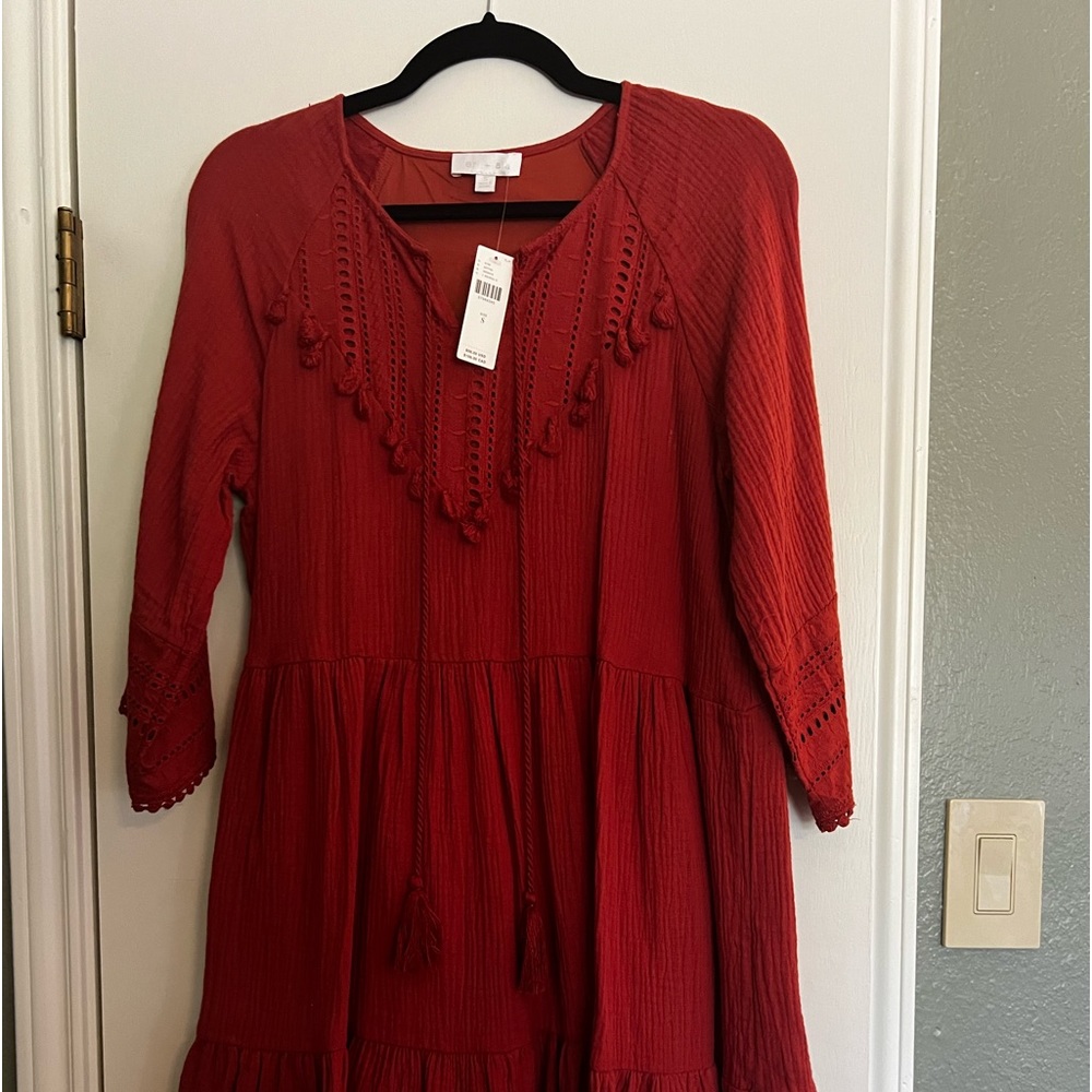Anthropologie dress, size small, new with tags